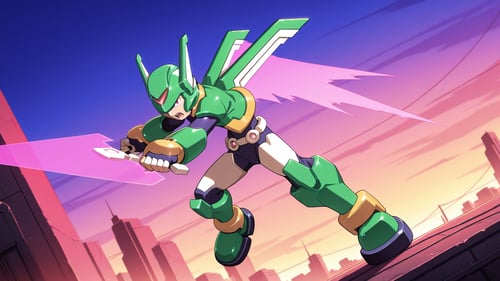 Model H - Megaman ZX Advent by bfai on Tensor.Art