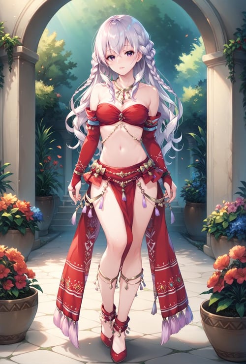 FF14 Dancer Job Outfit｜FF14 舞娘职业装 by Ttan on Tensor.Art