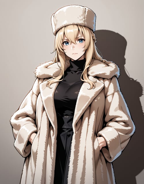 Vintage Mink Coat by YXC_HM on Tensor.Art