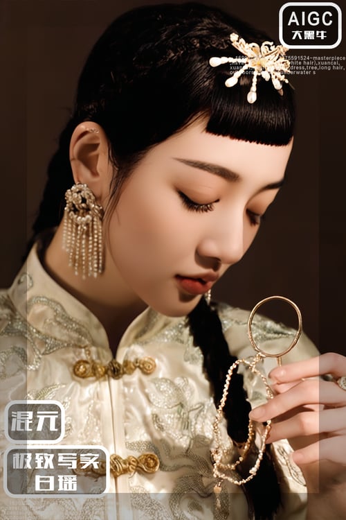 混元极致写实-白瑶 by 大黑牛AI on Tensor.Art