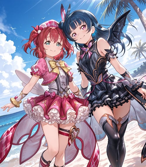 KunikidaHanamaru & TsushimaYoshiko & KurosawaRuby by Ttan on Tensor.Art