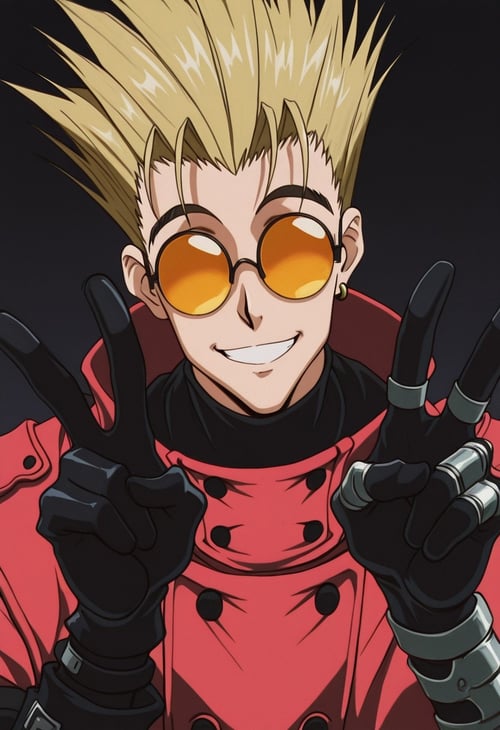 Trigun (1998) Anime Style by adachi main 2007 on Tensor.Art