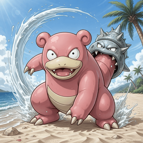 ポケモン ヤドラン PixAI版LoRA by スライムナイト on Tensor.Art