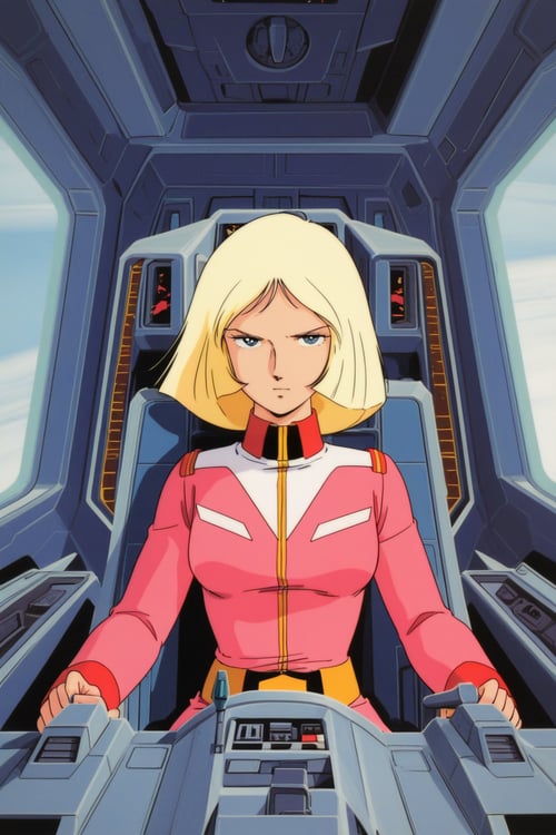 Sayla Mass セイラ・マス  Mobile Suit Gundam 機動戦士ガンダム by user_853931801855396637 on Tensor.Art