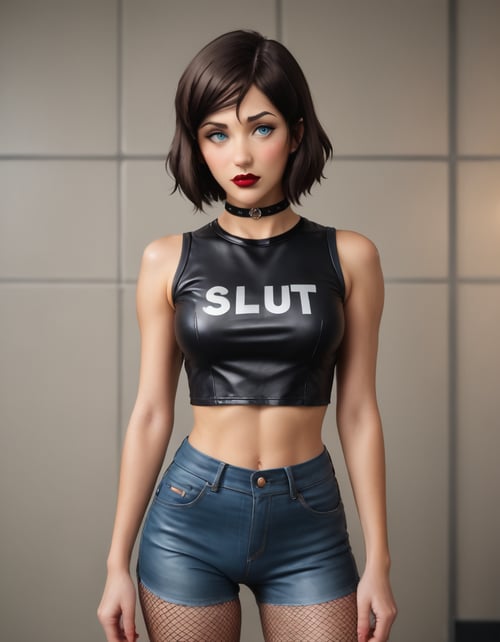 Text "Slut" on clothes by user_653118454156558012 on Tensor.Art