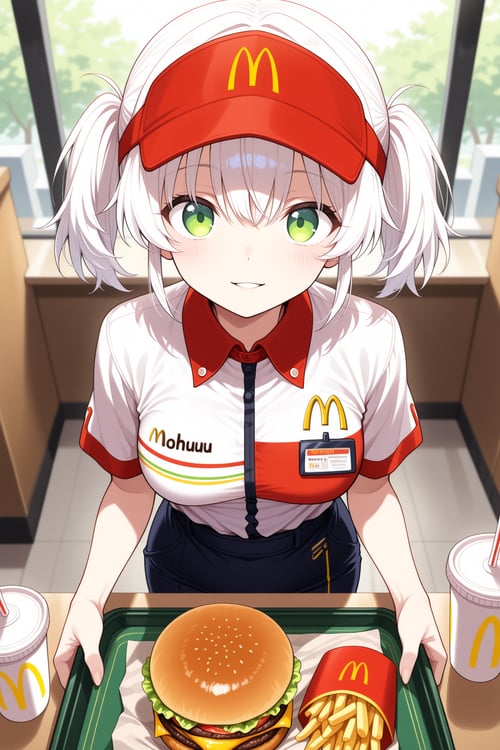 mcdonald's uniform / 日本マクドナルド旧制服 by yy on Tensor.Art