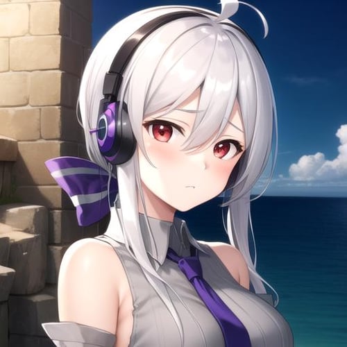 弱音白-博歌乐(Yowane Haku-Vocaloid) by ishiwatafox117 on Tensor.Art