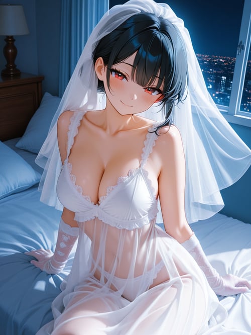 Sexy lace wedding dress 2 by luxiaoai on Tensor.Art