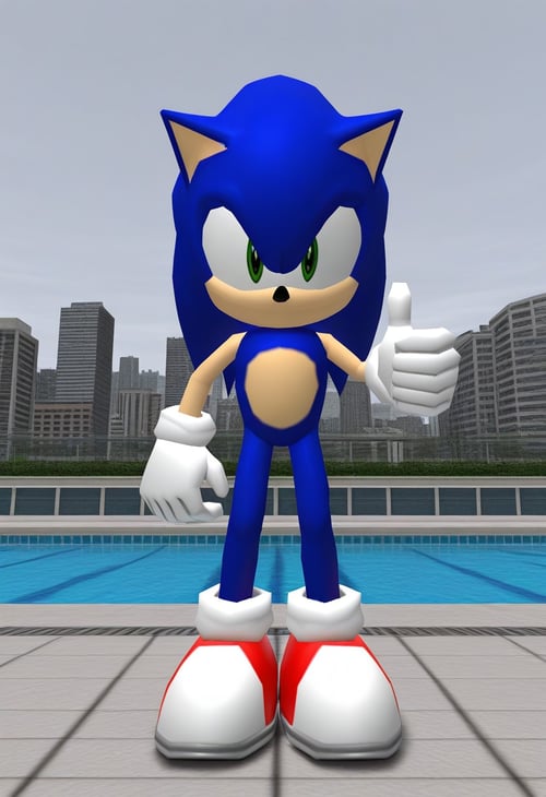 Sonic Adventure 1 Style by Sonic X on Tensor.Art