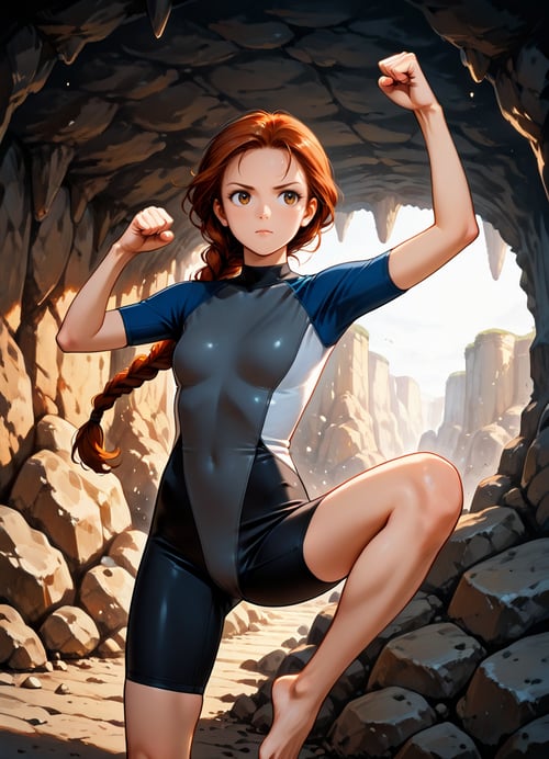 Tomb Raider wetsuit by PrivateHindsight on Tensor.Art