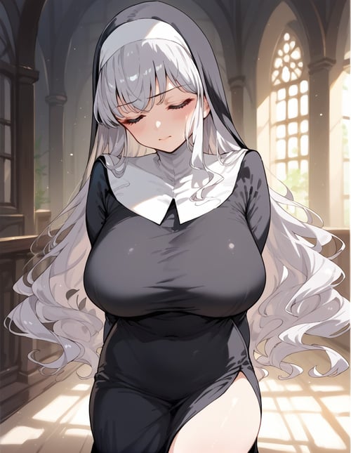 【Pony】Sister Margaret No Junan シスターマーガレットの受難 by user_735282200731431107 on Tensor.Art