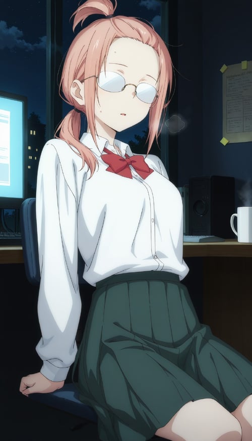 Shiraishi (Tanaka-kun wa Itsumo Kedaruge) by Ttan on Tensor.Art