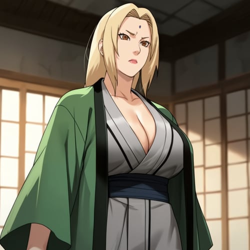 Tsunade (Naruto and Naruto Shippuden) by Hot Anime Girls on Tensor.Art