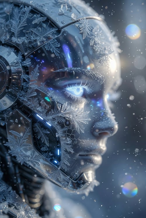 Crystal Shade Android by Experimental_dAIver on Tensor.Art