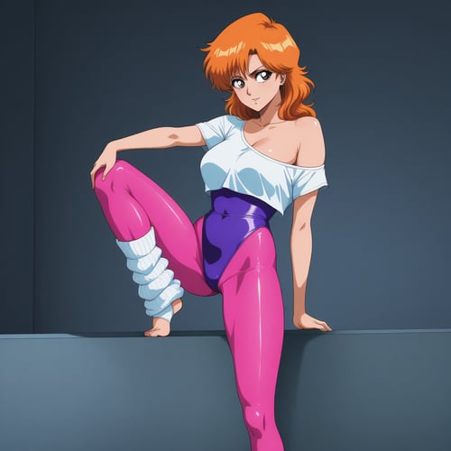 retro-workoutwear/aerobics - clothing by Min on Tensor.Art