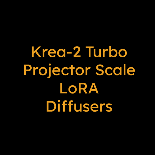 Krea-2 Turbo Projector Scale LoRA Diffusers by ℝ𝕖𝕩𝕠 on Tensor.Art