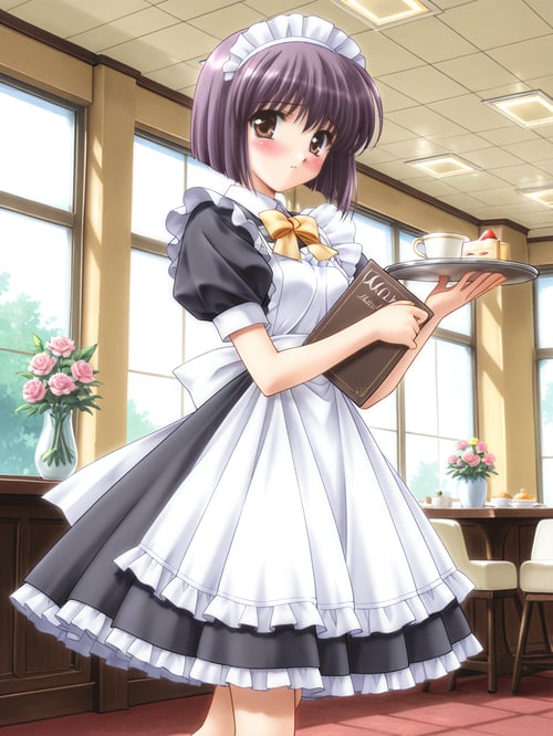 君影 百合奈(Canvas セピア色のモチーフ)/ Yurina Kimikage (Canvas) by azrakuC on Tensor.Art