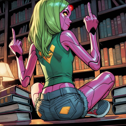 humberto ramos style by inknoir on Tensor.Art