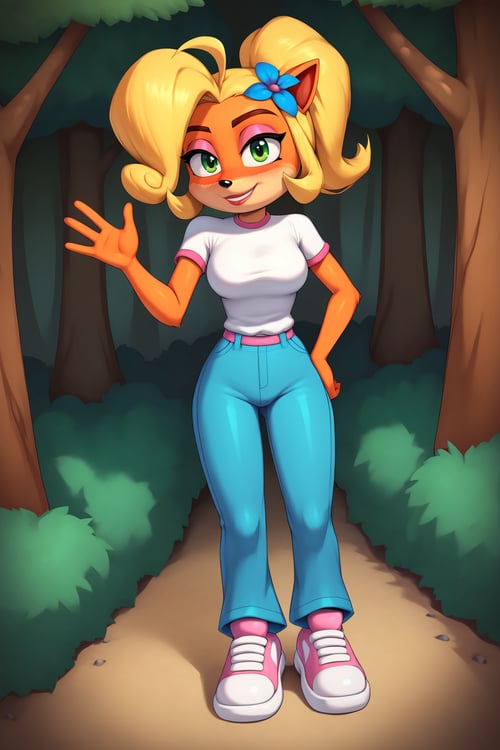 Coco Bandicoot (Crash Nitro Kart) - COMMISSION LoR by KillerUwU13_AI on Tensor.Art