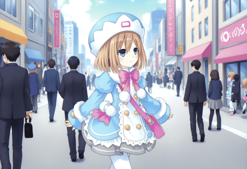 Ram/White Sister Ram - (hyperdimension_neptunia)ロム by 酒色鱼 on Tensor.Art