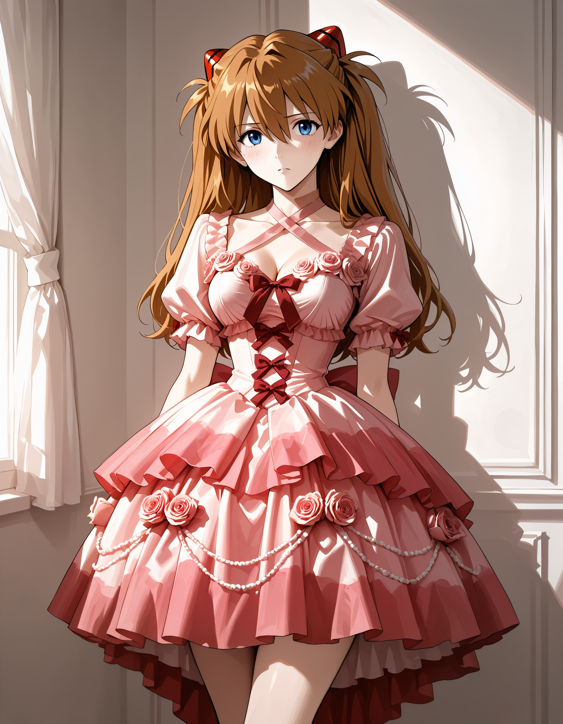 Sweet Rose Dress by YXC_HM on Tensor.Art