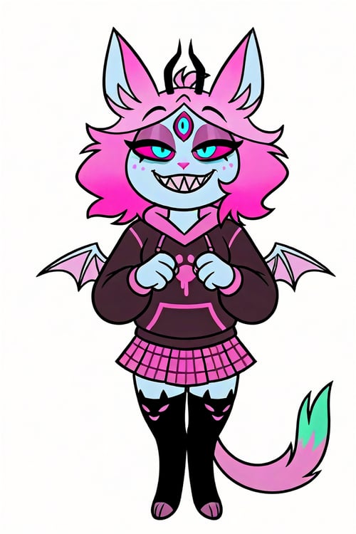 Emberlynn Pinkle ( Helluva Boss ) by Heart Shaped Box on Tensor.Art