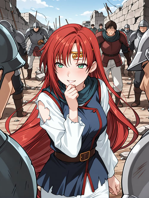 【Illustrious】傭兵団。【旗揚げ】（Mercenary Group） by sg5e3 on Tensor.Art