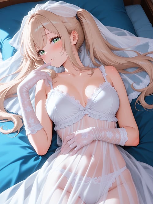 Sexy lace wedding dress 2 by luxiaoai on Tensor.Art