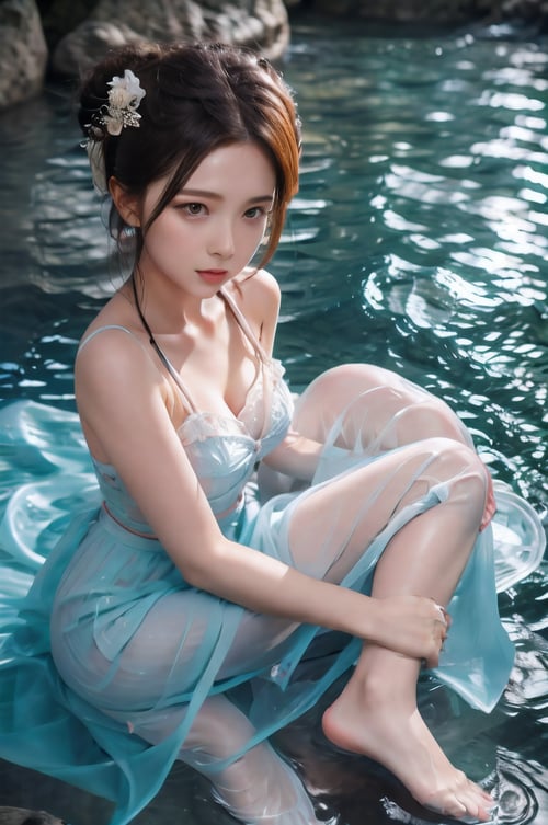 Hanfu-山青水软 by 呱唧呱唧 on Tensor.Art