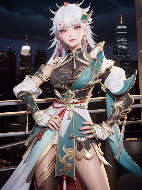 王者荣耀_云缨_鹤归松栖_Honor of kings_Yun Ying by 很有精神的森下下士 on Tensor.Art