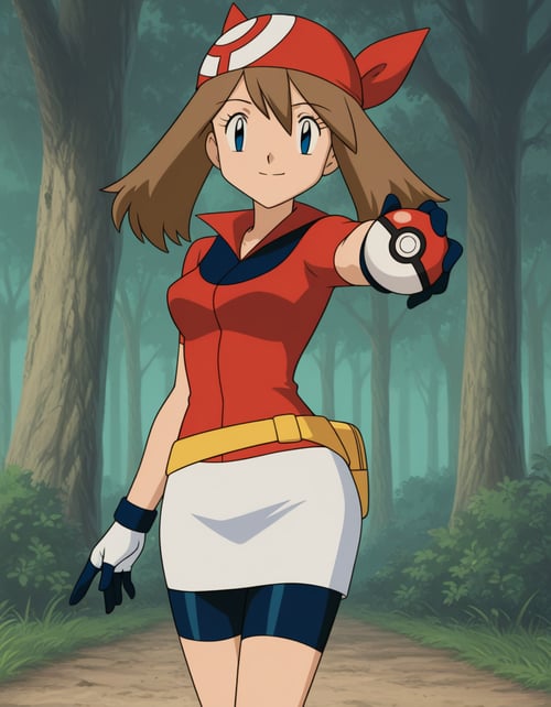 Pokemon May Movie Anime Style by Awawa on Tensor.Art