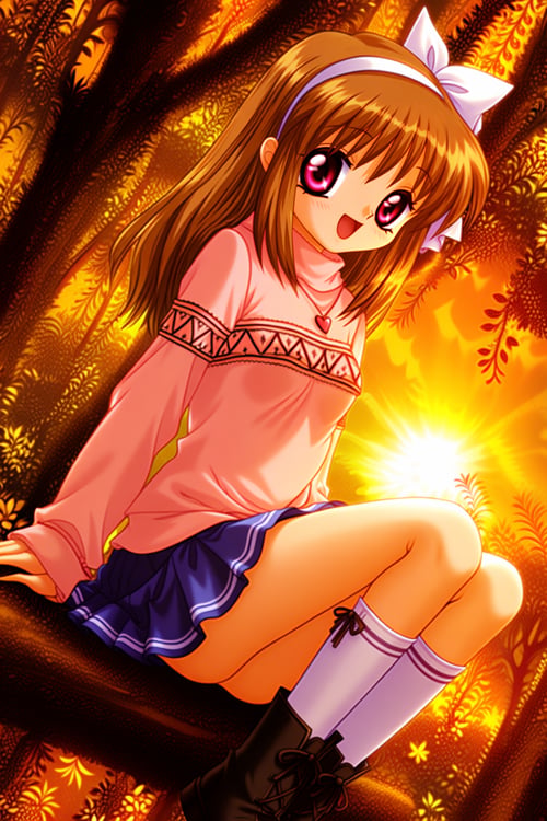 月宮 あゆ（Kanon）/ Ayu Tsukimiya (Kanon) by azrakuC on Tensor.Art