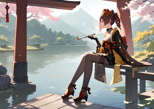 Chiori | 千织 | 千織 (Genshin Impact) - FallenL by Ttan on Tensor.Art