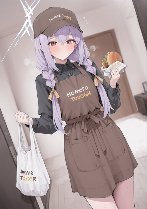 hakari atsuko burger (秤アツコ バーガー)-Blue Archive by user_864208480699948080 on Tensor.Art