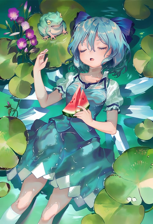 [SDXL] Artist Style: Rei 17/老累/sanbonzakura by silvermoong on Tensor.Art