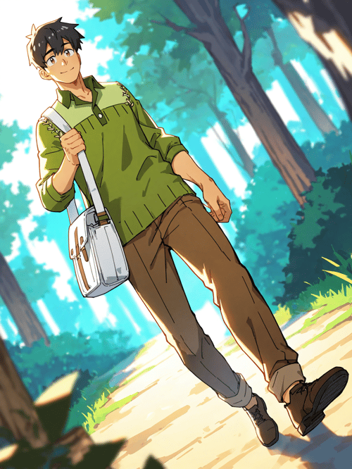 Campfire Cooking_Mukouda Tsuyoshi by Oyatsu000 on Tensor.Art