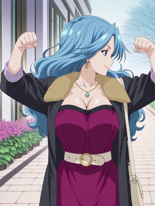 Ageha Kurono 黒乃 アゲハ (Rosario + Vampire) by Ttan on Tensor.Art