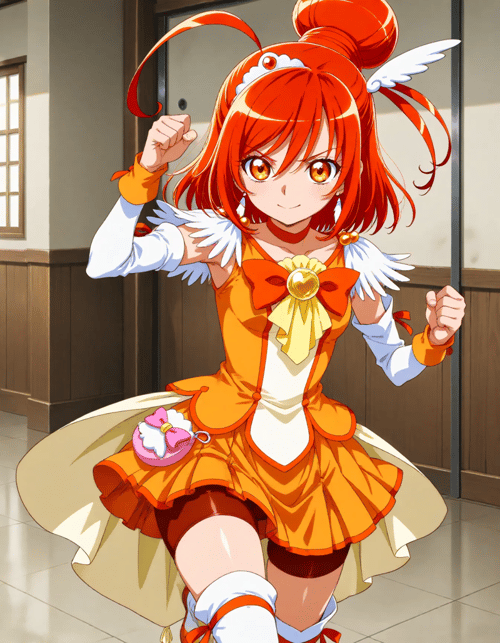Cure Sunny / Hino Akane (Smile Pretty Cure!) by Ttan on Tensor.Art