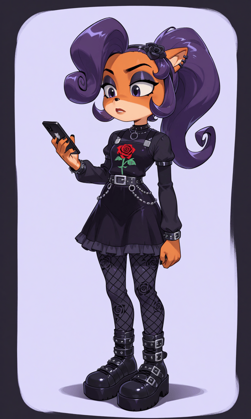 Coco Bandicoot (dark) | Crash Team Racing by SentinelKnight26 on Tensor.Art
