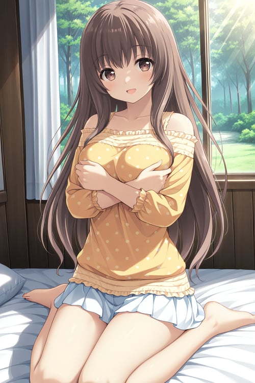 時雨 佳奈子(この大空に、翼をひろげて)/ Kanako Shigure (If My Heart by azrakuC on Tensor.Art