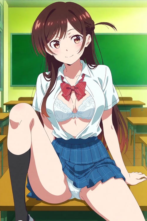 Chizuru Ichinose (一ノ瀬ちづる) - Kanojo, Okarishimasu by Katori Konoe on Tensor.Art