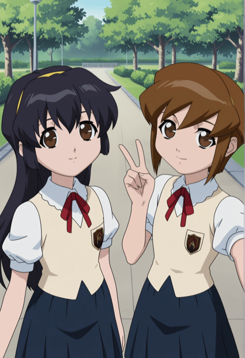 Misao & Yoriko (Battle Programmer Shirase) XL by GleamingBlue on Tensor.Art
