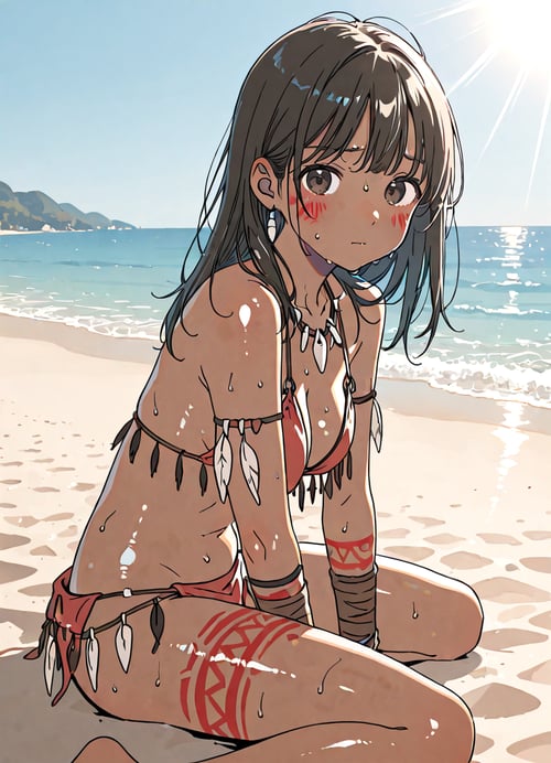 RIN Flanime Illustrious - High-Quality Flat Anime by Rin_x0 on Tensor.Art