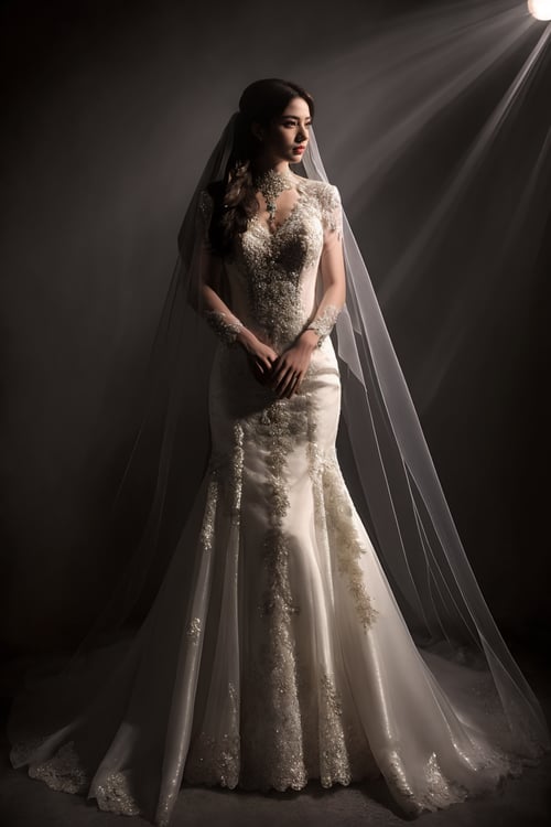 wedding dress set by miaomiao on Tensor.Art