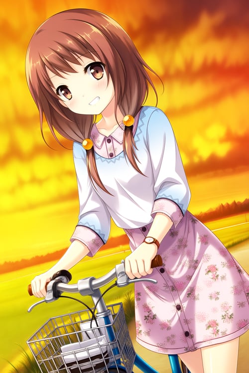 姫城ほたる(この大空に、翼をひろげて)/ Hotaru Himegi (If My Heart Ha by azrakuC on Tensor.Art