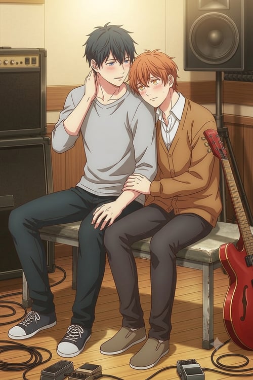 Ritsuka Uenoyama & Mafuyu Sato - Given by Sylion_Helia27 on Tensor.Art
