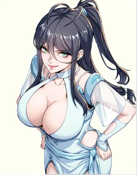 Murong Xue慕容雪漫画 ( I Get Stronger By by hhh on Tensor.Art