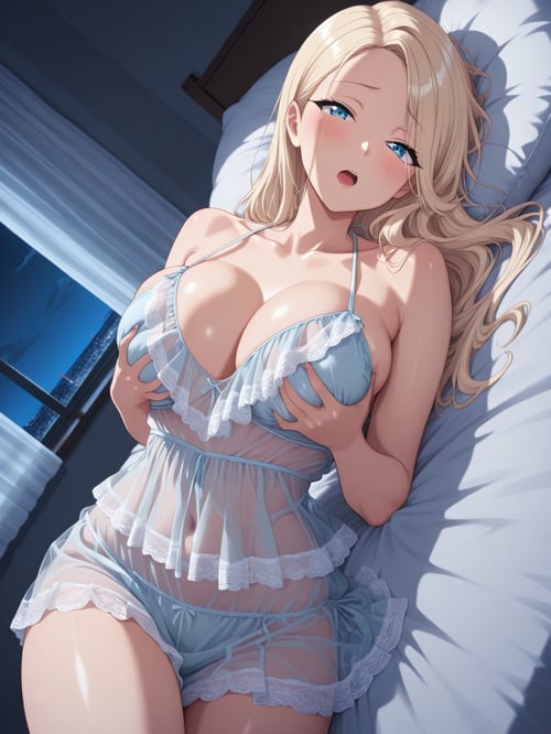 Sexy layered lace lingerie by luxiaoai on Tensor.Art