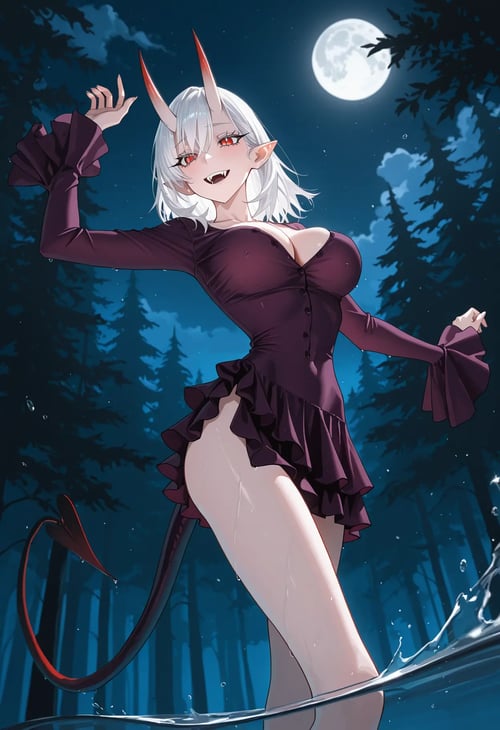 Mozision mini dress by reprinter on Tensor.Art