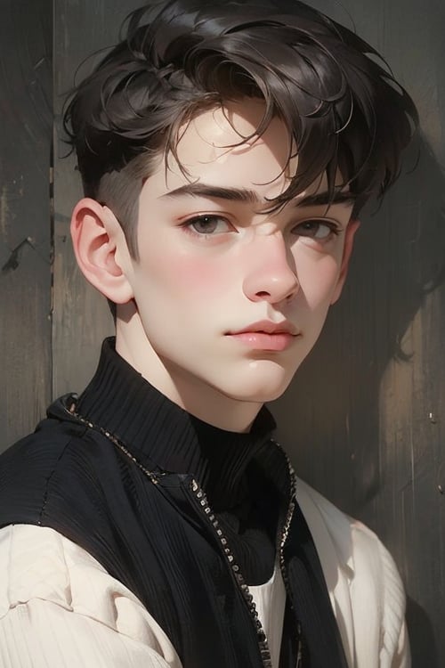 油画风格肖像男(于修) by 于修 on Tensor.Art